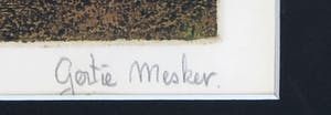Gertie Mesker - Ets en aquatint, Pastorale - Ingelijst kopen? Bied vanaf 1!