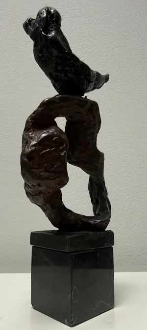 Pepe Gregoire - bronzen sculptuur | 'Liggend figuur' kopen? Bied vanaf 600!
