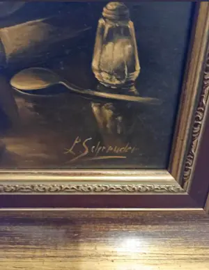 Jan Schreuder van de Coolwijk - Stilleven bij kaarslicht kopen? Bied vanaf 150!