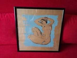 Marius van Beek - studie van naakte vrouw kopen? Bied vanaf 50!