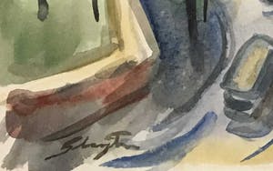 Jan Sluijters (jr.) - Aquarel, Arco di Costantino kopen? Bied vanaf 80!