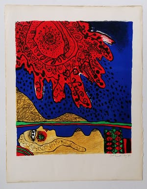 Corneille - Femme et Soleil 1973 kopen? Bied vanaf 199!