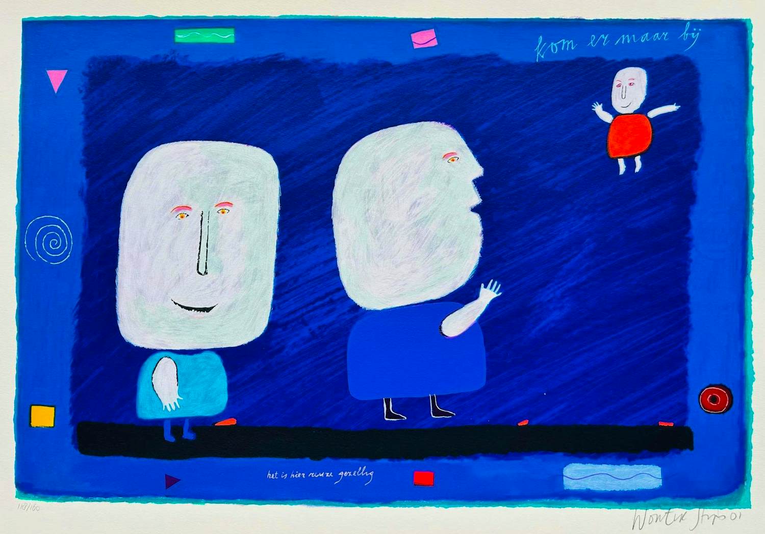 Wouter Stips - kOM ER MAAR BIJ, HET IS HER REUZE GEZELLIG kopen? Bied vanaf 75!