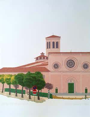 Sees Vlag - Assisi (Abbazia di S. Pietro)- 1974 verkocht voor € 95!