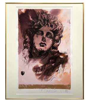 Gerti Bierenbroodspot - handgesigneerde zeefdruk zonder titel verkocht voor € 45!