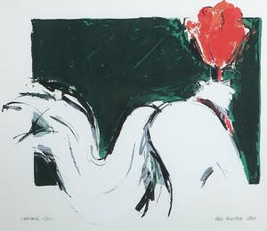 Ellen Meuwese - Zeefdruk, Zonder titel - Ingelijst kopen? Bied vanaf 30!