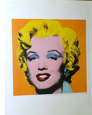Andy Warhol - Orange Marilyn1964 - offsetlitho kopen? Bied vanaf 55!