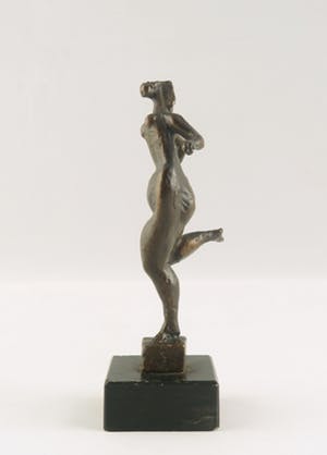 Piet van Heerden - Brons, Staand naakt kopen? Bied vanaf 10!