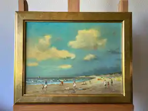 L. van Vugt - Zonnig dagje op het strand verkauft für € 250!