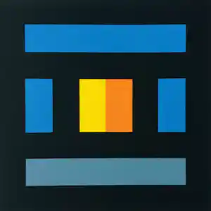 Ian Tyson - zonder titel (geometrisch abstract) verkauft für € 95!