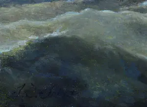 Johannes Christiaan Schotel - Aan de wind op woelig water kopen? Bied vanaf 7500!