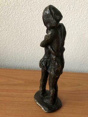 Astrid Veldhuyzen-Koppen - - prachtige, zware, vol bronzen sculptuur moeder en dochter kopen? Bied vanaf 49!