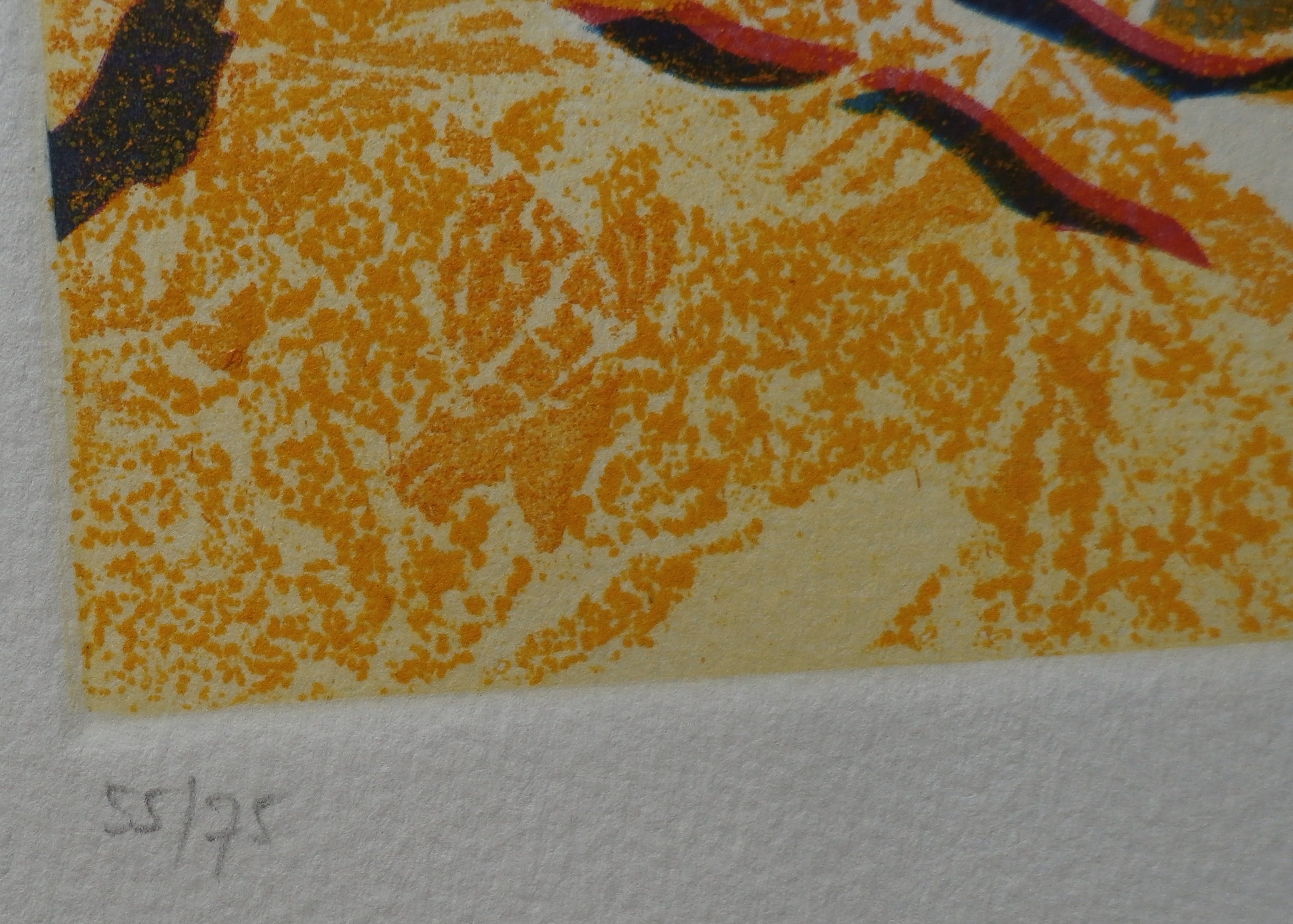 Nono Reinhold - Ets met gesigneerd gedicht van Lucebert - 1993 kopen? Bied vanaf 50!