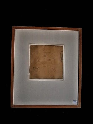 Bart Baele - Belgie - Doorleefde Kunst - Tekening - slapende Kat - gesigneerd 1997 kopen? Bied vanaf 1!