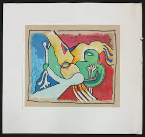 Herman Krikhaar - Zeefdruk, Zonder titel kopen? Bied vanaf 1!