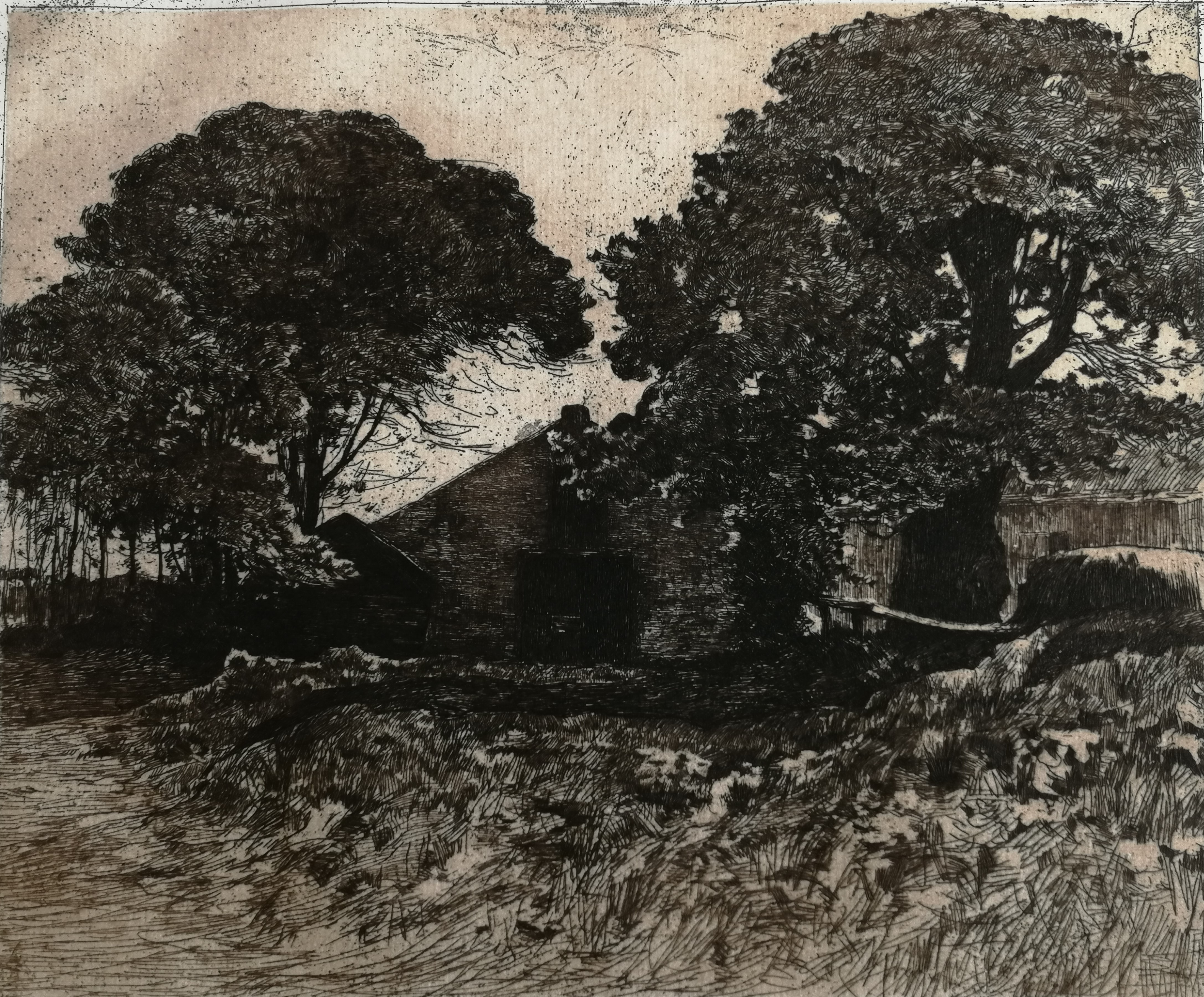 Willem de Zwart - Boerderij in Dekkersduin verkocht voor € 40!