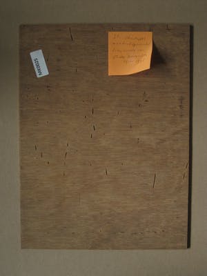 Pieter Geraedts - Kunstschilder, beeldhouwer en glazenier - Linosnede - Christoffel en kind - kopen? Bied vanaf 10!