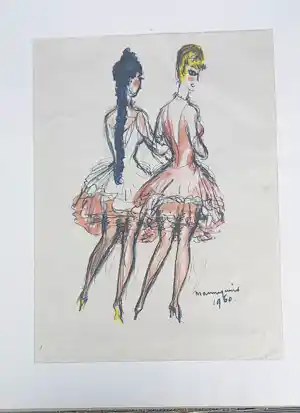 Kees van Dongen - Mannequins 1960 verkauft für € 200!