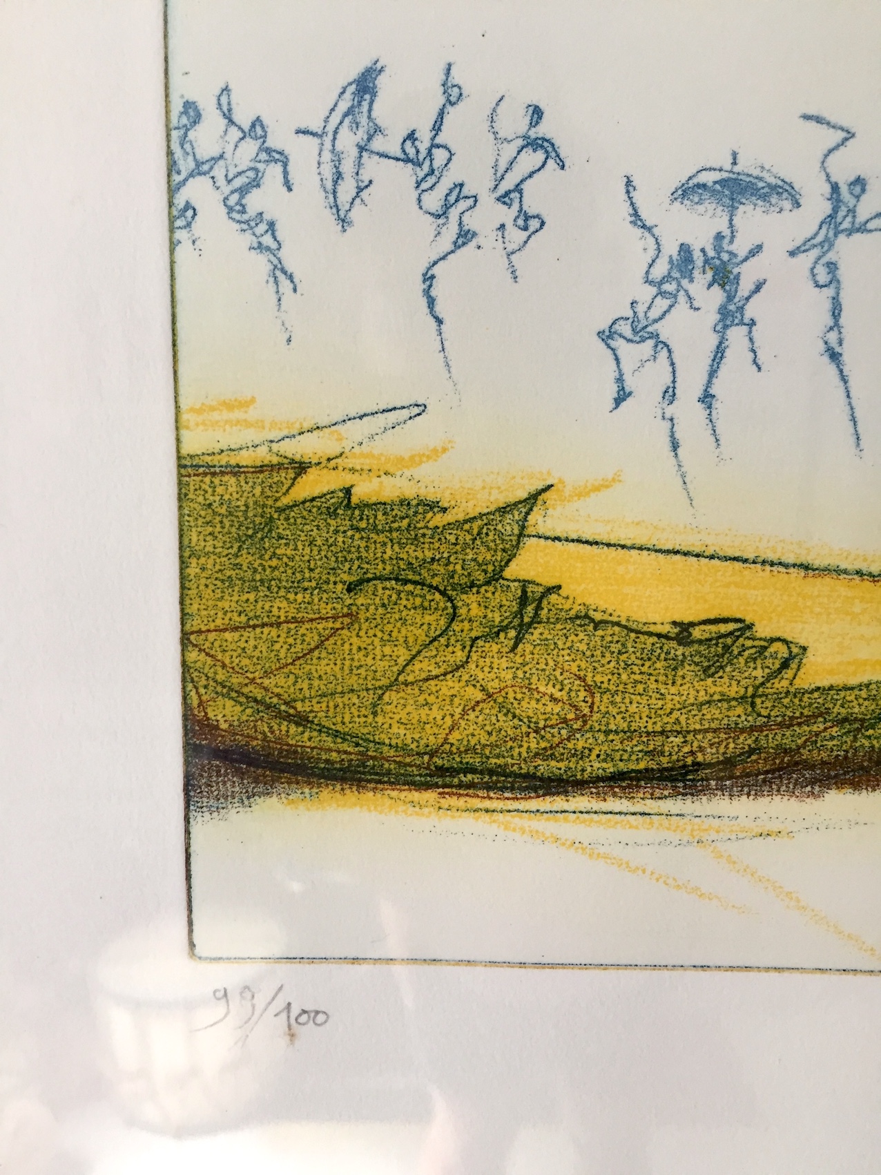 Ronald Tolman - Kleurets (tweeluik), Ingelijst kopen? Bied vanaf 240!