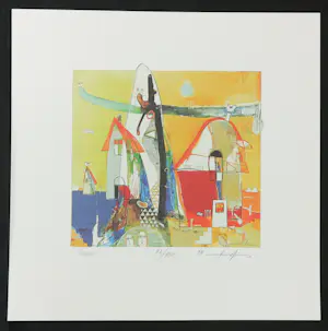 Kantcho Kanev - Lot van 5 grafische werken kopen? Bied vanaf 1!