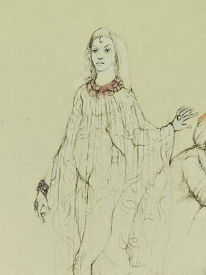 Leonor Fini - Jeune fille et servant kopen? Bied vanaf 30!