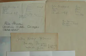 Ria Houwen - 4 Akwarellen , Expositie Curaçao 1980 + documentatie kopen? Bied vanaf 1!