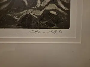 Fred Bervoets - Grote handgesigneerde ets – 4/50 – 1980 kaufen? Bieten Sie von 285!
