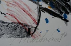 Anton Martineau - Zeefdruk: Stilleven - 1998 kopen? Bied vanaf 40!