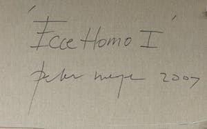 Peter Meijer - Acryl op doek, Tweeluik 'Ecce Homo I & II' (Zeer groot) kopen? Bied vanaf 1000!