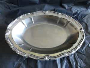 Alessi - Ovale Alessi serveerschaal barok stijl verkocht voor € 1!