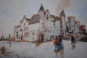 Vincent van Gogh - Acht tekeningen kopen? Bied vanaf 100!