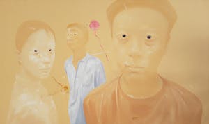 Shen Xiaotong - A different fairytale, olieverf op doek (groot!) kopen? Bied vanaf 3750!