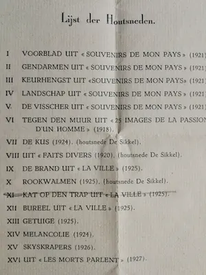 Frans Masereel - 15 houtsneden kopen? Bied vanaf 1!