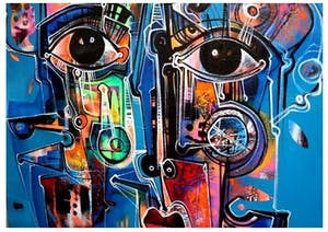 Simeon Gonzales - Rostro de Mujer en Primaverea kopen? Bied vanaf 849!