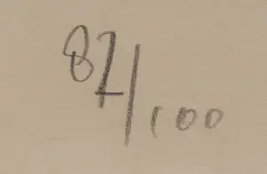 Karel Appel - Ingelijste kleuren litho: 'Donkey' - 1971(groot werk!) kopen? Bied vanaf 1250!