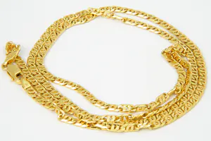 Elegant 18 krt geel-gouden zg Scroll collier / ketting - Lang formaat 60cm. kopen? Bied vanaf 520!