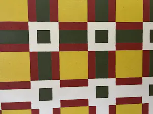 Adine Engelman - Adriaan Engelman - Blokken in rood, geel , wit en groen kopen? Bied vanaf 350!