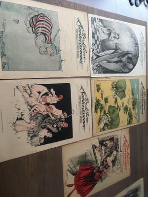Piet van der Hem - Collectie van litho's voor De Nieuwe Amsterdammer 1915-1918 kopen? Bied vanaf 200!