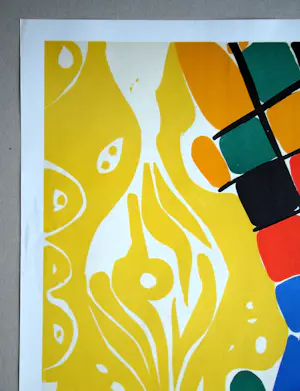 Ernst Wilhelm Nay - Compositie - 1966 - Originele lithografie - Mourlot kopen? Bied vanaf 160!