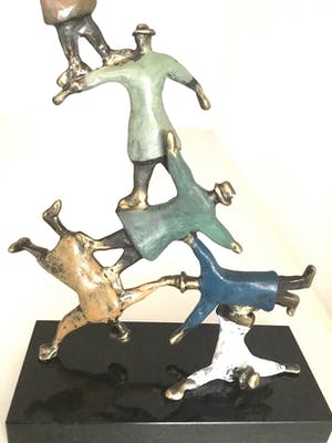 Hans Kuyper - Sculptuur “ The Sky is the Limit “ kopen? Bied vanaf 135!