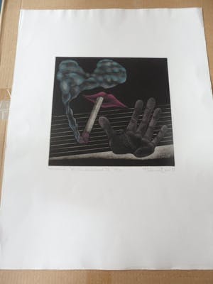 Helen van der Deen - Mezzotint. Titel, Afscheidsritueel IV. kopen? Bied vanaf 25!