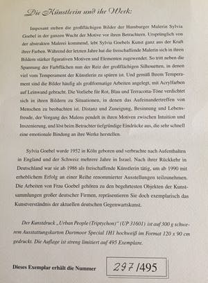 Sylvia Goebel - "URBAN PEOPLE" kopen? Bied vanaf 185!