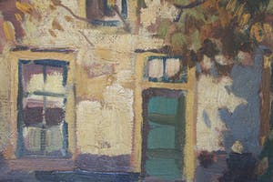 Ben Viegers - olieverf op doek, boerderij kopen? Bied vanaf 500!