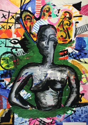 Stefan Szczesny - Gesigneerde giclée - 2013 - "Naakt" kopen? Bied vanaf 85!