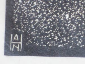 Antonius Hubertus Nordberg - Duingezicht - Houtsnede kopen? Bied vanaf 1!