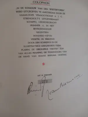 AcheterJeanne Bieruma Oosting - In de Schaduw van de Westertoren? Enchérissez de 20!