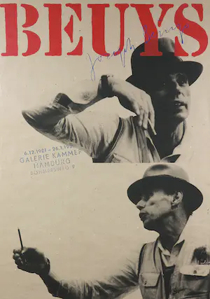 Joseph Beuys - Lot van twee affiches, Neues vom Gold & Beuys kopen? Bied vanaf 100!