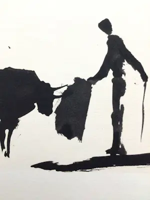 Pablo Picasso - Litho - 1959 - Uit serie: "Toros y Toreros" - Oplage 150 ex. - Perfecte staat kopen? Bied vanaf 110!