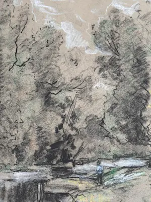 Jan Hillebrand Wijsmuller - Landschap kopen? Bied vanaf 75!