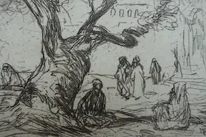 Marius Bauer - OOSTERLINGEN ONDER EEN BOOM kopen? Bied vanaf 50!